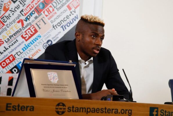 Victor Osimhen bags new award in Italy