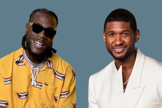 Burna Boy Loses His Composure When He Encounters Usher.