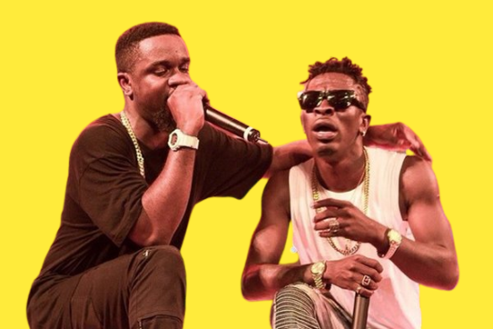 Shatta Wale reacts as Sarkodie sends him a boxing match request