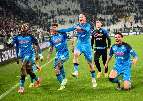Napoli win first Serie A title in 33 years