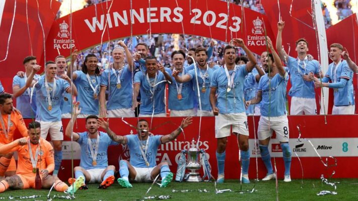 𝗢𝗙𝗙𝗜𝗖𝗜𝗔𝗟: Man City are 2022/23 FA Cup Champion as they beat Man Utd 2-1 at Wembley.