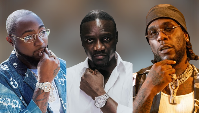 Akon makes bold statement, says Davido is a bigger artiste than Burna Boy (Video)