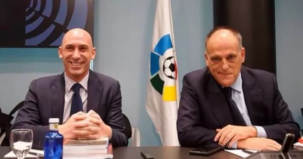 La Liga president Tebas labels Rubiales a'madman'