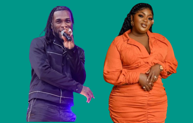 Watch hilarious moment Burna Boy sees Eniola Badmus after her massive weight loss surgery